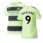 2022-2023 Man City Third Shirt (Ladies) (HAALAND 9)