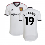 2022-2023 Man Utd Authentic Away Shirt (R VARANE 19)