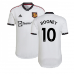 2022-2023 Man Utd Authentic Away Shirt (ROONEY 10)