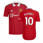 2022-2023 Man Utd Authentic Home Shirt (ROONEY 10)