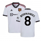 2022-2023 Man Utd Away Shirt (Kids) (B.FERNANDES 8)