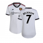 2022-2023 Man Utd Away Shirt (Ladies) (BECKHAM 7)