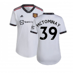 2022-2023 Man Utd Away Shirt (Ladies) (McTOMINAY 39)