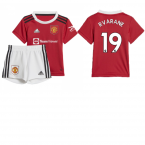 2022-2023 Man Utd Home Baby Kit (R.VARANE 19)