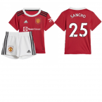 2022-2023 Man Utd Home Baby Kit (SANCHO 25)