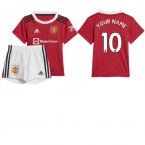 2022-2023 Man Utd Home Baby Kit (Your Name)