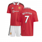 2022-2023 Man Utd Home Mini Kit (BECKHAM 7)