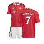 2022-2023 Man Utd Home Mini Kit (RONALDO 7)