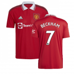 2022-2023 Man Utd Home Shirt (BECKHAM 7)