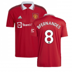 2022-2023 Man Utd Home Shirt (B.FERNANDES 8)