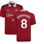2022-2023 Man Utd Home Shirt (Kids) (B.FERNANDES 8)