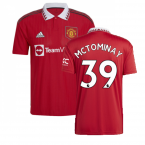 2022-2023 Man Utd Home Shirt (McTOMINAY 39)