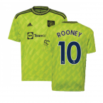 2022-2023 Man Utd Third Shirt (Kids) (ROONEY 10)