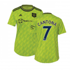 2022-2023 Man Utd Third Shirt (Ladies) (CANTONA 7)