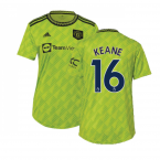2022-2023 Man Utd Third Shirt (Ladies) (KEANE 16)