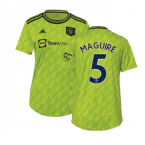 2022-2023 Man Utd Third Shirt (Ladies) (MAGUIRE 5)