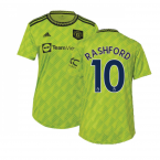 2022-2023 Man Utd Third Shirt (Ladies) (RASHFORD 10)