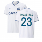 2022-2023 Marseille Home Shirt (Kids) (KOLASINAC 23)