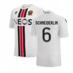 2022-2023 OGC Nice Away Shirt (SCHNEIDERLIN 6)