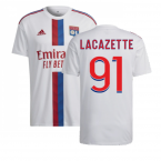 2022-2023 Olympique Lyon Home Shirt (LACAZETTE 91)