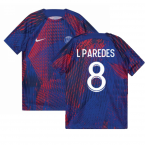 2022-2023 PSG Pre-Match Football Top (Blue) (L PAREDES 8)