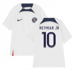 2022-2023 PSG Training Shirt (White) - Kids (NEYMAR JR 10)