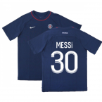 2022-2023 PSG Travel Top (Navy) (MESSI 30)