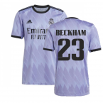 2022-2023 Real Madrid Away Shirt (BECKHAM 23)