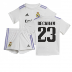 2022-2023 Real Madrid Home Baby Kit (BECKHAM 23)