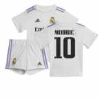 2022-2023 Real Madrid Home Baby Kit (MODRIC 10)