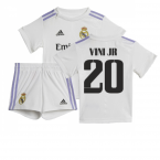 2022-2023 Real Madrid Home Baby Kit (VINI JR 20)