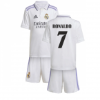 2022-2023 Real Madrid Home Mini Kit (RONALDO 7)