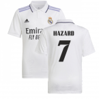 2022-2023 Real Madrid Home Shirt (Kids) (HAZARD 7)