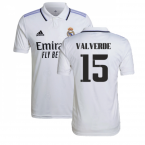 2022-2023 Real Madrid Home Shirt (VALVERDE 15)