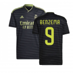 2022-2023 Real Madrid Third Shirt (BENZEMA 9)
