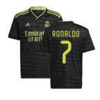 2022-2023 Real Madrid Third Shirt (Kids) (RONALDO 7)