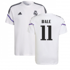 2022-2023 Real Madrid Training Tee (White) (BALE 11)