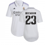 2022-2023 Real Madrid Womens Home Shirt (BECKHAM 23)