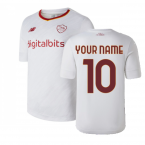 2022-2023 Roma Away Shirt (Your Name)