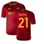 2022-2023 Roma Home Shirt (MATIC 21)