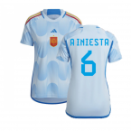 2022-2023 Spain Away Shirt (Ladies) (A INIESTA 6)