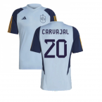 2022-2023 Spain Training Jersey (Glory Blue) (CARVAJAL 20)