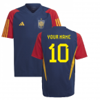 2022-2023 Spain Training Jersey (Navy) - Kids (Your Name)