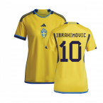 2022-2023 Sweden Home Shirt (Ladies) (IBRAHIMOVIC 10)