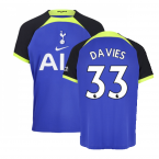 2022-2023 Tottenham Away Shirt (DAVIES 33)