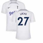 2022-2023 Tottenham CL Training Shirt (Salt) (LUCAS 27)