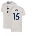 2022-2023 Tottenham Crest Tee (White) - Kids (DIER 15)