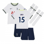 2022-2023 Tottenham Little Boys Home Mini Kit (DIER 15)