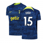 2022-2023 Tottenham Pre-Match Training Shirt (Indigo) (DIER 15)