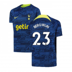 2022-2023 Tottenham Pre-Match Training Shirt (Indigo) - Kids (BERGWIJN 23)